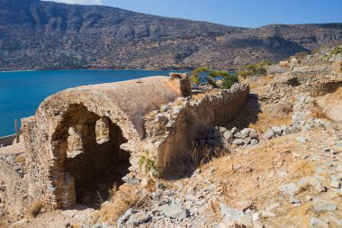 Yunanistan. Crete. Spinalonga adası.