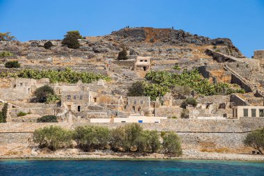 Yunanistan. Crete. Spinalonga adası.