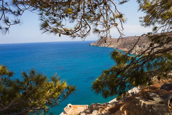 Ελλάδα Κρήτη Νησί Της Σπιναλόγκας — Φωτογραφία Αρχείου