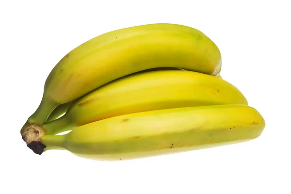 Банан Изолирован Белом Фоне — стоковое фото