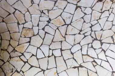 bir taş tezgah parçaları ve parçaları ile yapma