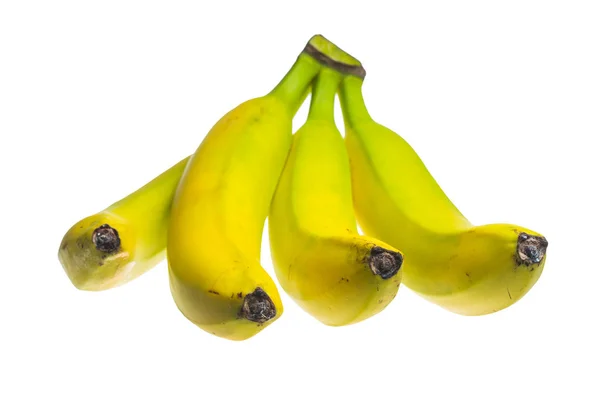 Banaan Geïsoleerd Witte Achtergrond — Stockfoto