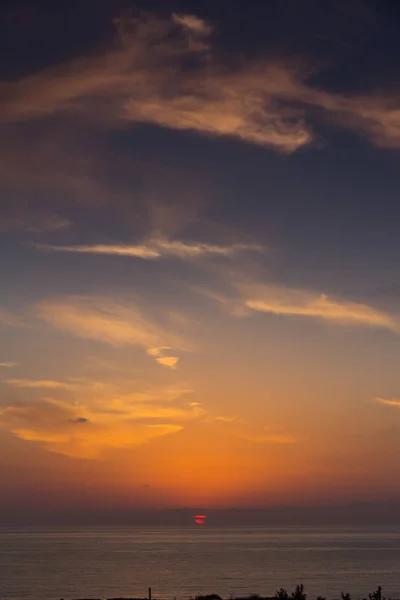 Золотой Закат Кипре — стоковое фото