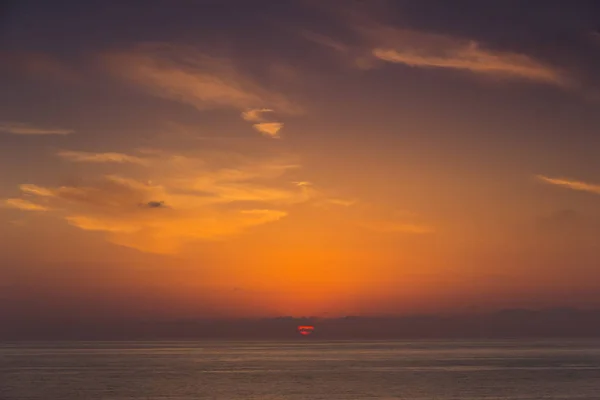 塞浦路斯的金色日落 — 图库照片
