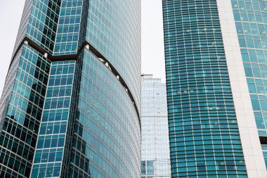 Pencere modern iş merkezleri.