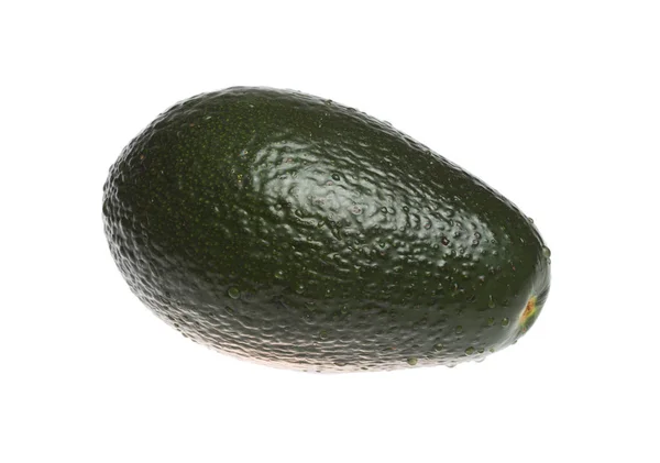 Avocado Een Grijze Achtergrond — Stockfoto