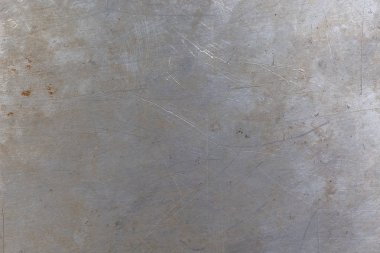 Eski alüminyum yüzey kaşıdı