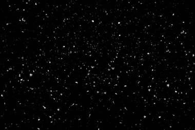 Yağan kar ile soyut siyah arkaplan