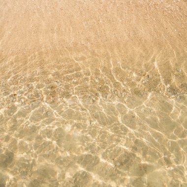 Güneş parlamayı denizin dibinde