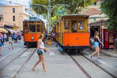 Mallorca, İspanya, bağlantı noktası de Nottingham - 29 Ağustos 2017: Mallorca Nottingham bağlantı noktası adanın en güzel ve otantik yerlerden biridir.
