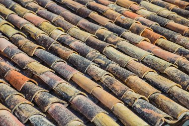 Palma, Mallorca İspanya döşenmiş çatı