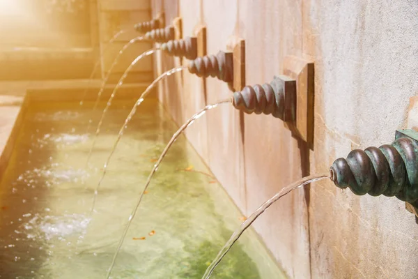 Fuente Cerca Del Palacio Almudaina Palma Mallorca España — Foto de Stock