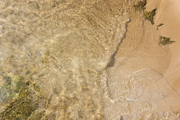 Brilho Sobre Água Fundo Fundo Mar — Fotografia de Stock