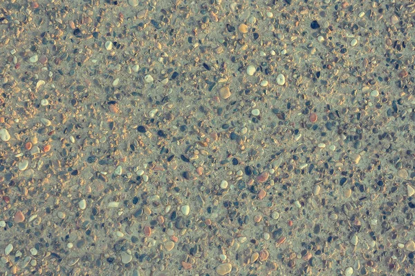 Texture Concrete Interspersed Colored Stones — Stock Photo, Image