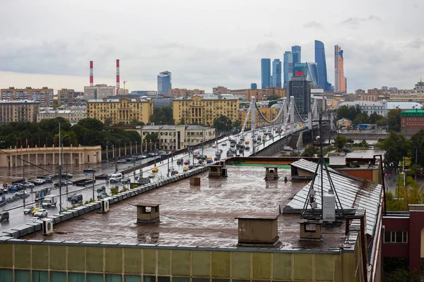 Moskova, Rusya - 21 Ağustos 2018: Moskova şehir