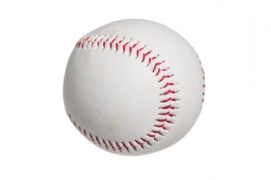 Baseball ball isolated on white background clipart