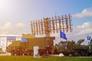 Zhukovsky, Rusya - 21 Temmuz 2017: En büyük hava gösterilerinden biri