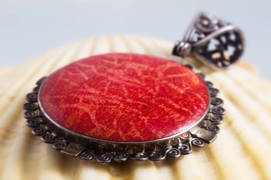 Vintage madalyon mercan