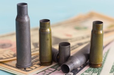 Dolar banknotlu kartuş kılıfları