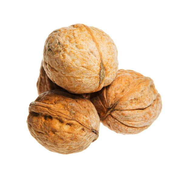 Useful Walnuts Studio Shot Close — Stock Photo, Image