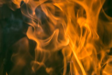 Soyut turuncu yangın yangın alev doku arka plan