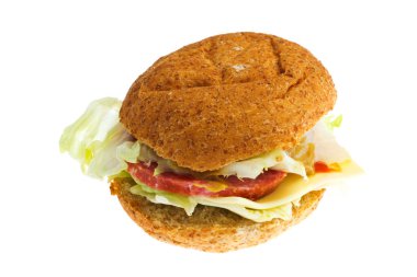 ev yapımı pişmiş burger stüdyo çekim 