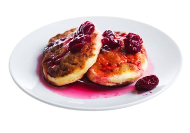 Kızarmış krep ve reçel 