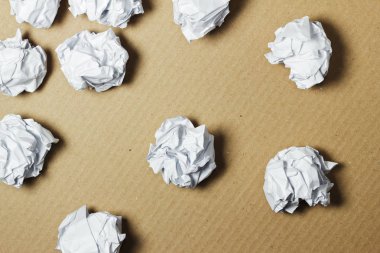 Buruşturulmuş kağıtlı arka plan.