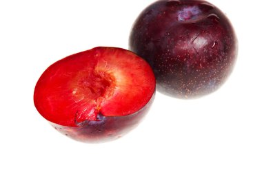 Beyaz bir arka plan üzerinde izole erik bileşimi.