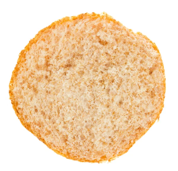 Bread Slice Isolated White — Stock Photo, Image