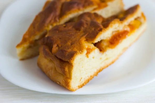 Conceito Comida Deliciosa Torta Fresca — Fotografia de Stock