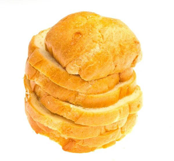 Rebanadas Pan Comida Concepto Panadería —  Fotos de Stock