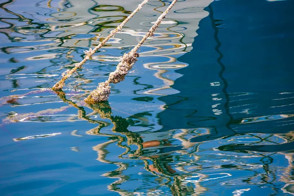 Reflektion Master Båtar Havet — Stockfoto