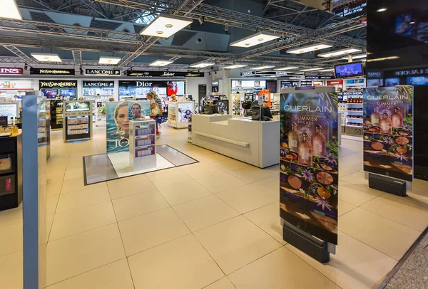 Moskau Wnukowo Russland September 2018 Duty Free Auf Dem Flughafen — Stockfoto