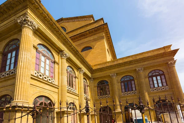 Teatro Massimo Palermo Sicilia Italia — Foto Stock