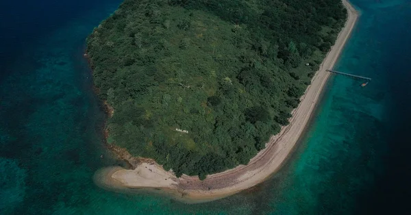 Вид Воздуха Остров Ниса Беа Бима Индонезия — стоковое фото