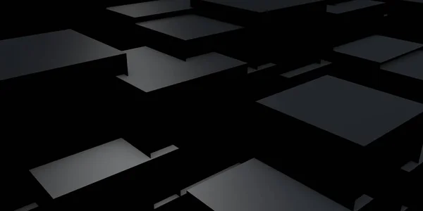 Абстрактный Фон Черными Геометрическими Фигурами — стоковое фото