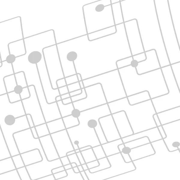 Grijze Overzichts Chip Achtergrond Maken — Stockvector