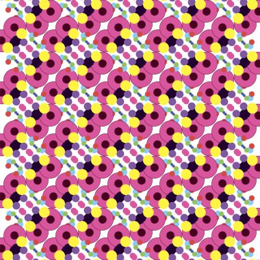 yaratıcı tasarım için parlak soyut yineleme deseni