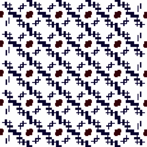yaratıcılık ve deney için mavi ve kırmızı geometrik şekiller