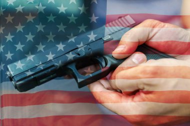 Amerika Birleşik Devletleri Silah Yasaları - Silahlar ve silahlar. İnsan ın bir eli pratik