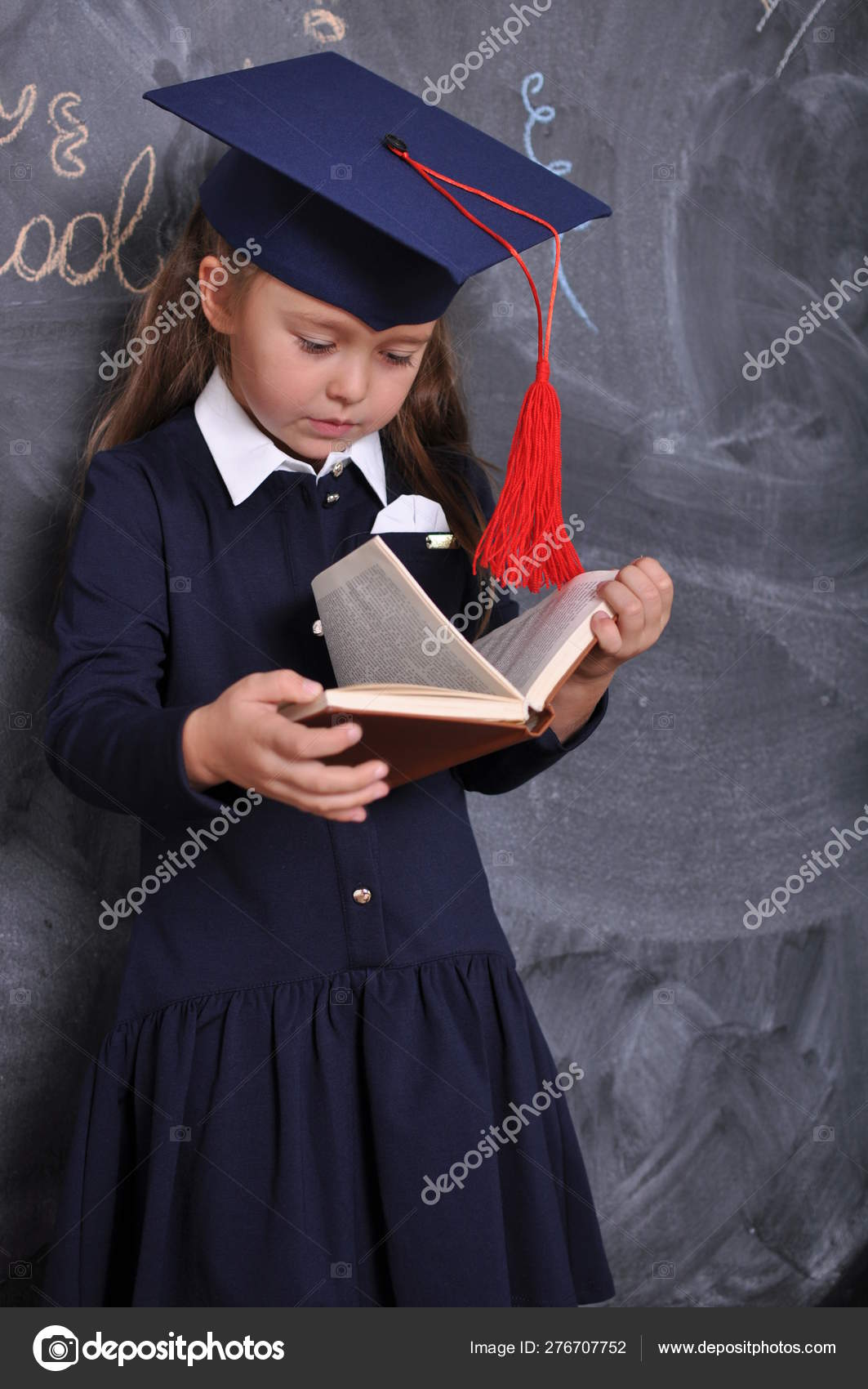 Portrait Of A Happy School Girl Standing In Graduation Hat Go To School For The First Time Young Girl Exploring The Globe Stock Photo By C Natasha Chernyshkova Gmail Com Portrait Of A Happy School Girl Standing In Graduation Hat Go To School For The First Time Young Girl Exploring The Globe Stock Photo By C Natasha Chernyshkova Gmail Com