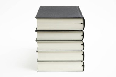DüzgünCe Yığılmış Monokromatik Bez Ciltli Kitaplar Bir Set
