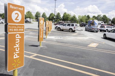 Walmart Pickup Servis Park Alanı