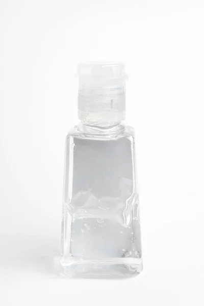 Een Product Shot Van Een Generieke Zakformaat Transparante Hand Sanitizer — Stockfoto