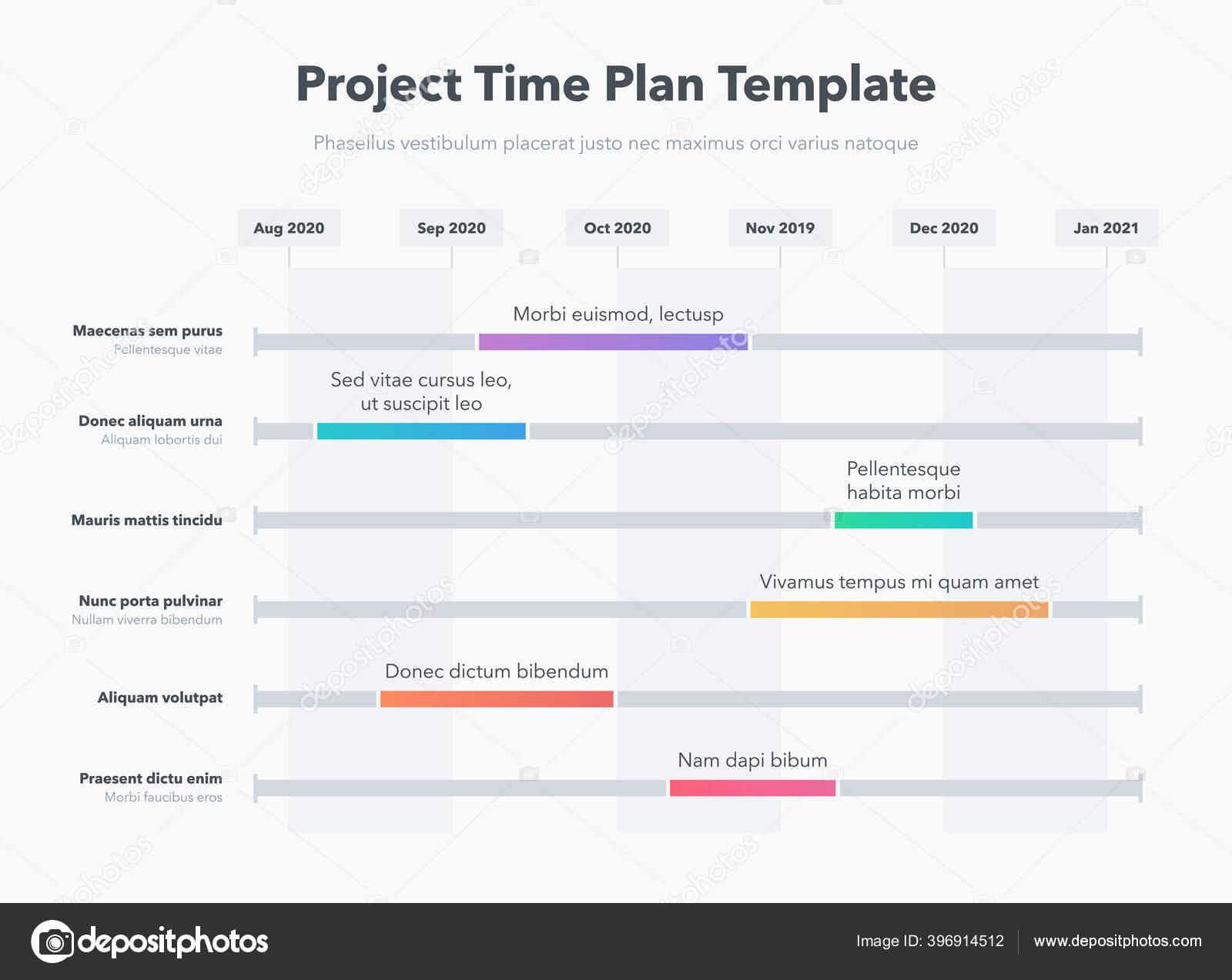 Simple Business Project Time Plan Template Colorful Project Tasks Within Business Plan Template For Website