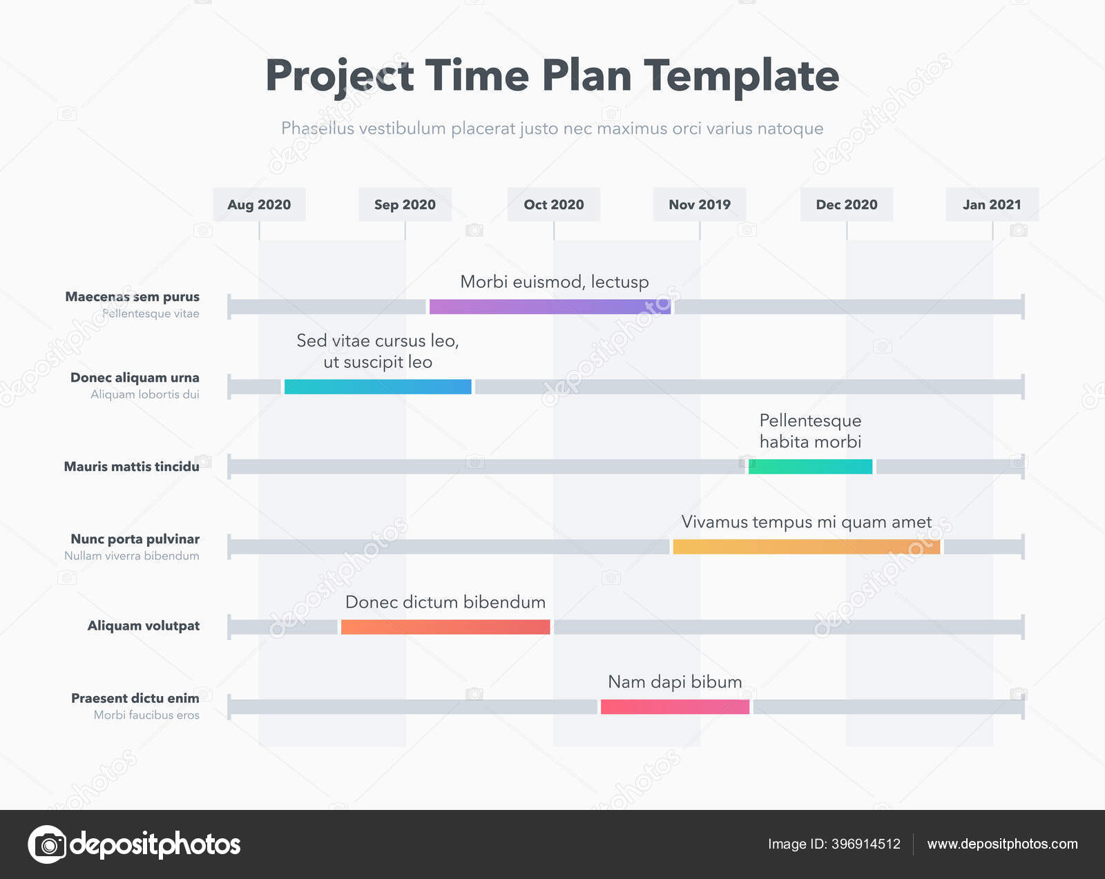 Time Plan Template from st4.depositphotos.com