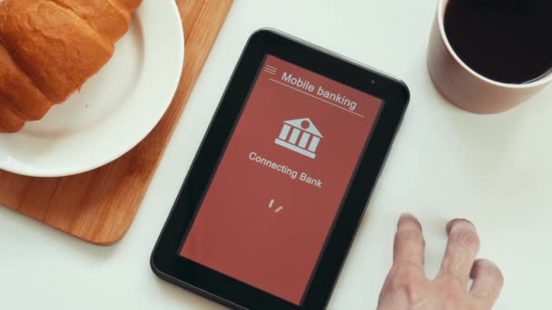 Quelques Problèmes Avec Les Services Bancaires Mobiles Sur Tablette Banque — Video