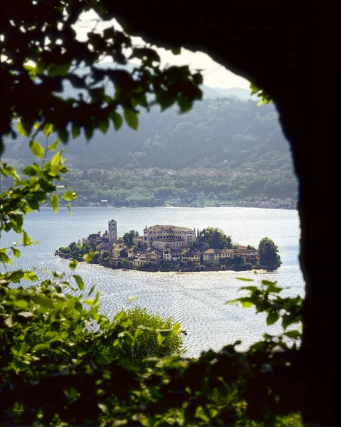 Isola di Orta San Giulio — Foto Stock