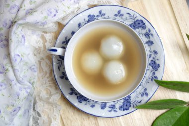 Zencefil Çayı Siyah Susam Köfte, popüler sağlıklı tatlı